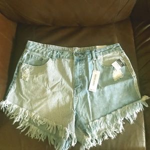 Shortie Denim Shorts Rue 21